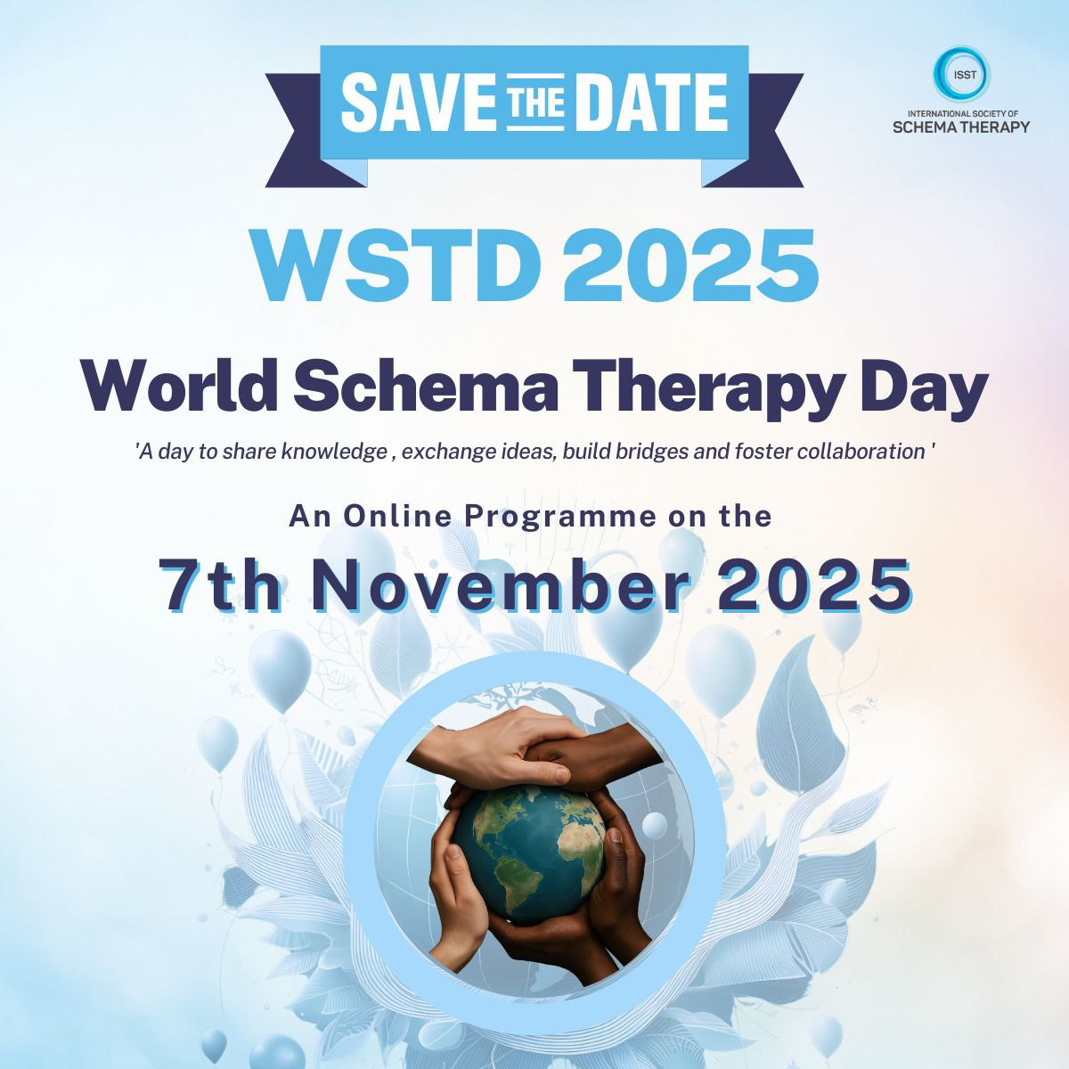 خبر رسمی: روز جهانی طرحواره‌درمانی ۲۰۲۵ (۱۴۰۴) در ۱۶ آبان برابر با ۷ نوامبر